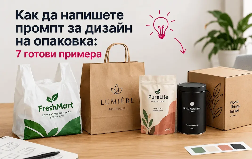 примери за промпт на опаковка